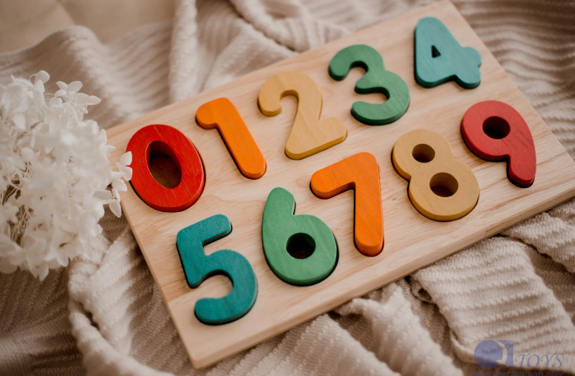 Coloured Numbers Puzzle