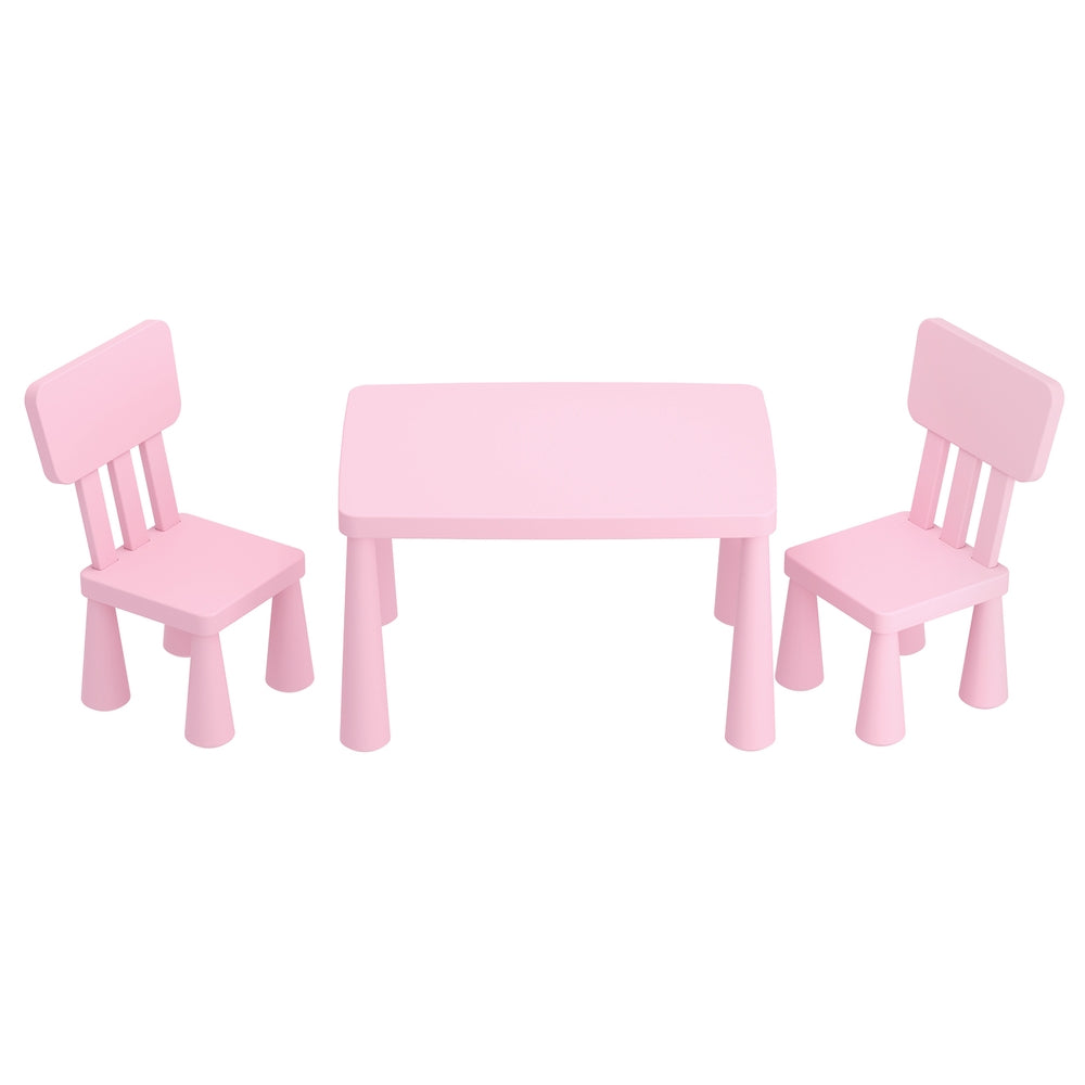 Toddler Table & Chairs Set | Pink