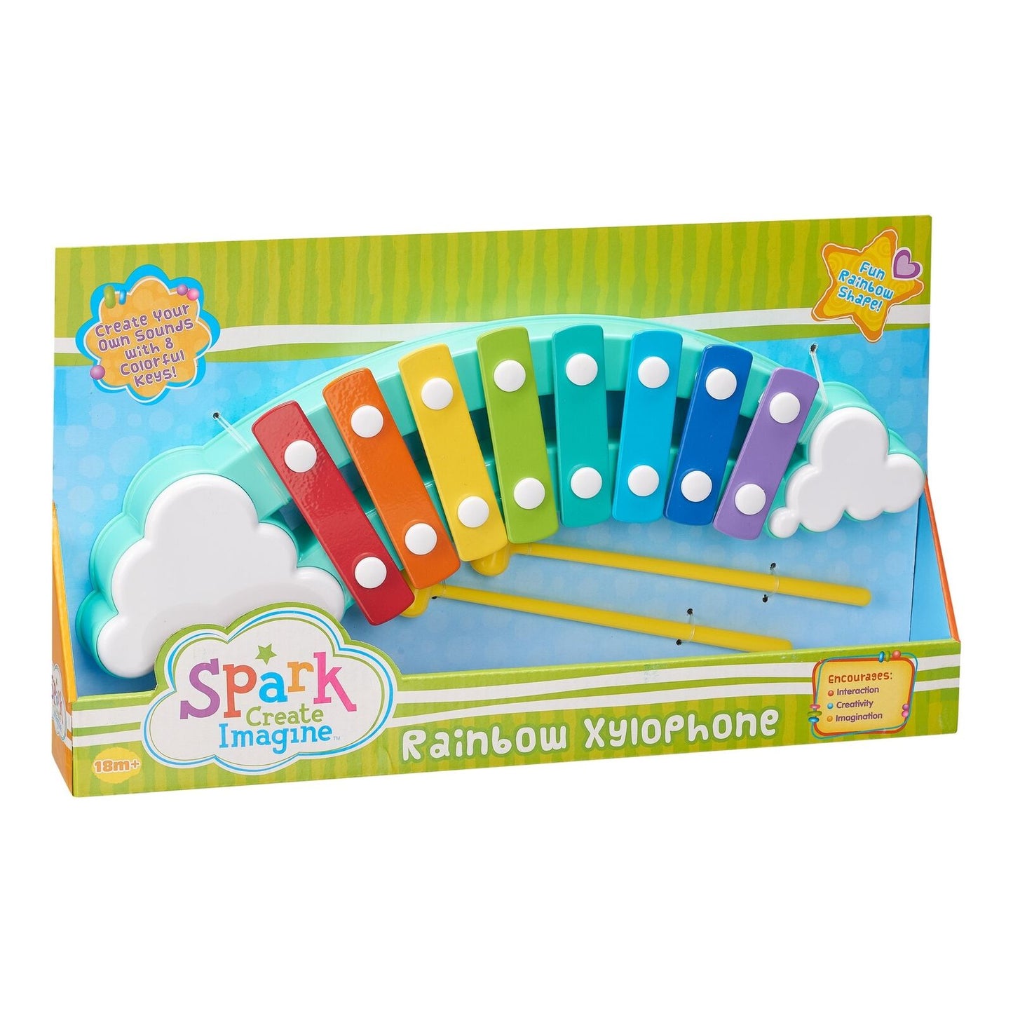 Rainbow Xylophone Musical Toy