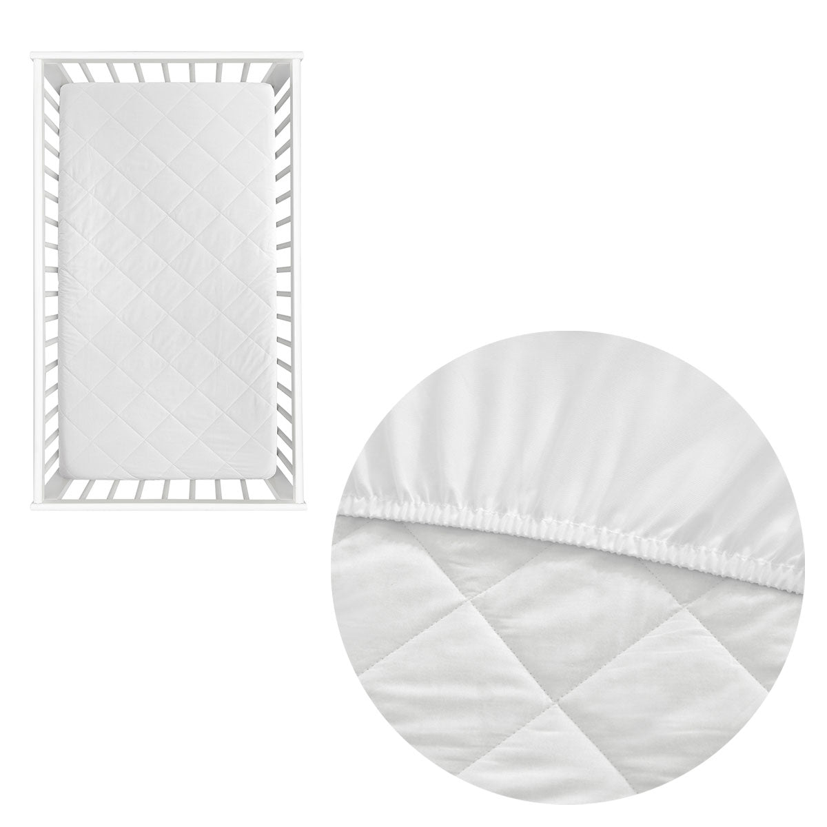 Little Gem 100% Cotton Mattress Protector