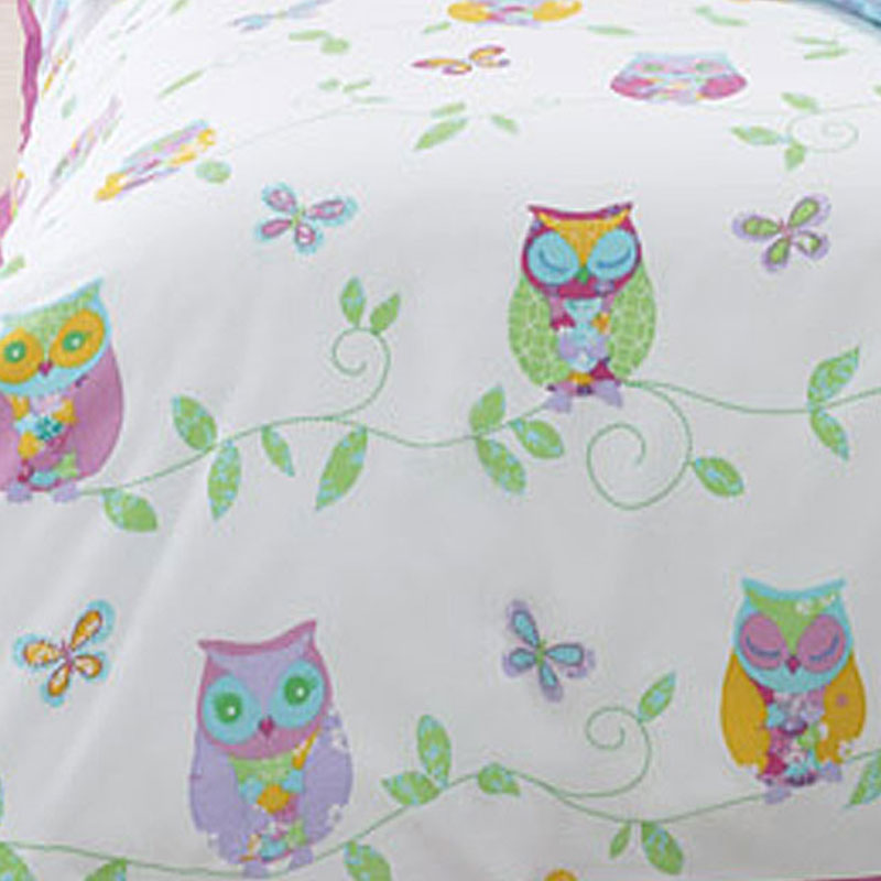 Jiggle & Giggle Owl Quilt Cover Set | Single
