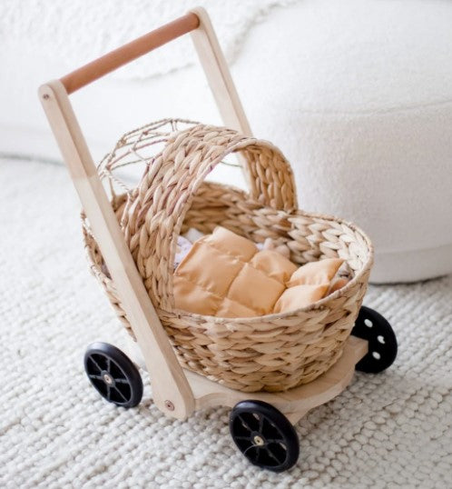 Water Hyacinth Doll Pram