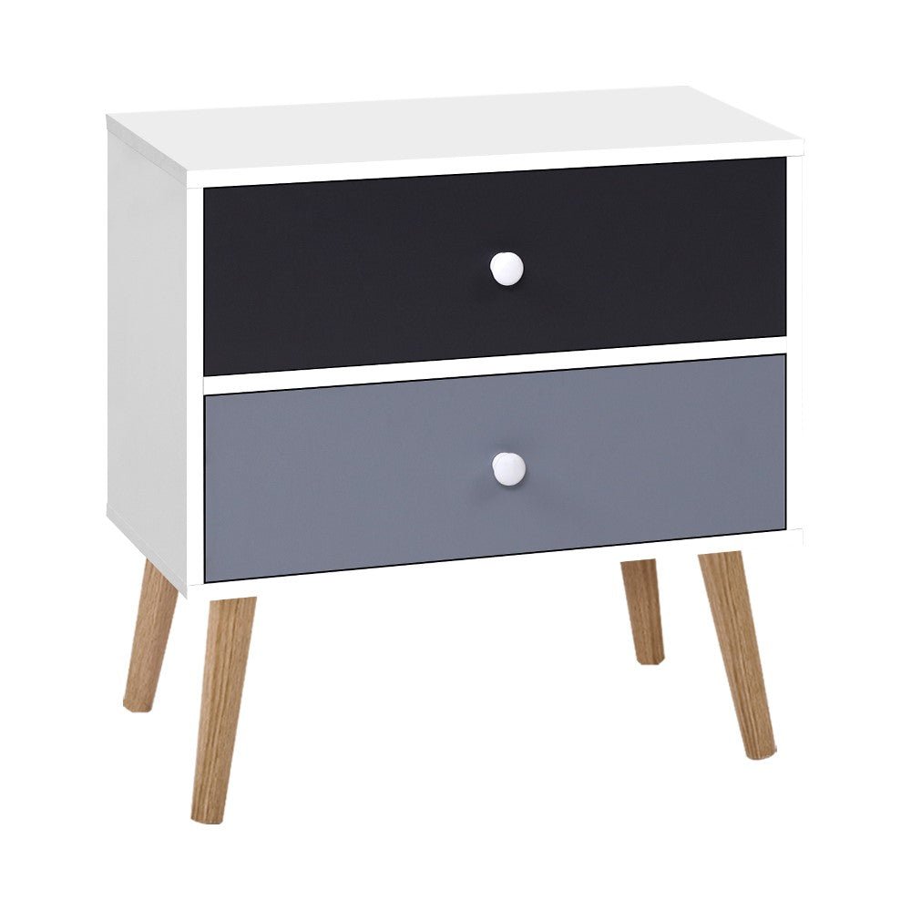 2 - Drawer Bedside Table - Daughters Room