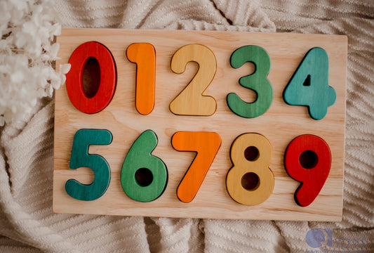 Coloured Numbers Puzzle