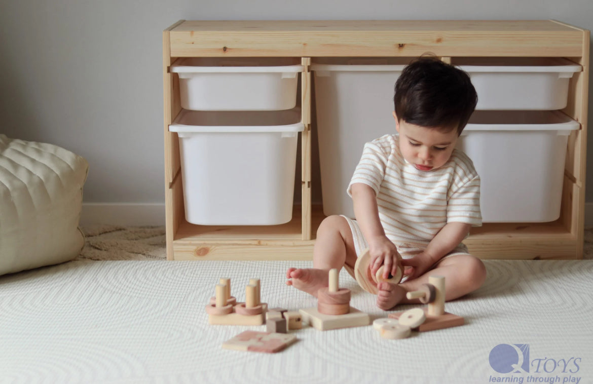 Montessori Wooden Block Set