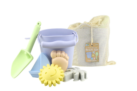 6 - Piece Silicone Beach Set - Pastel Gelato - Daughters Room