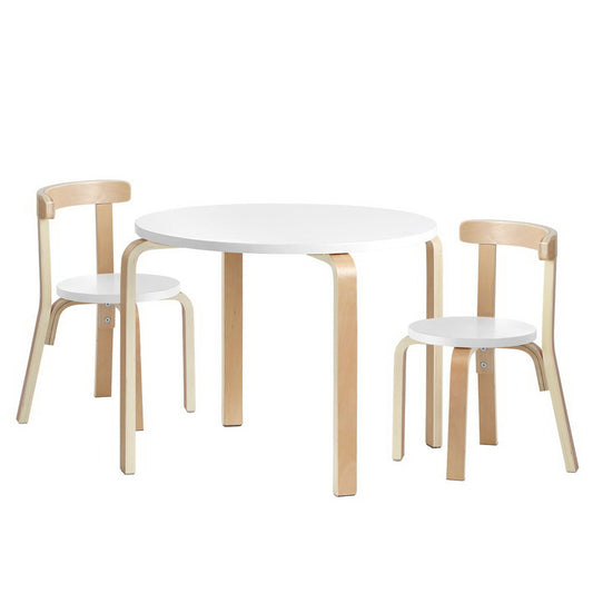 Kids 3-Piece Table and Chairs Set