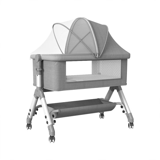 Bopeep 3-in-1 Portable Baby Bassinet - Grey