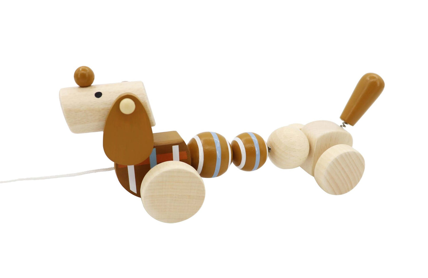 Pull Along Wooden Sausage Dog