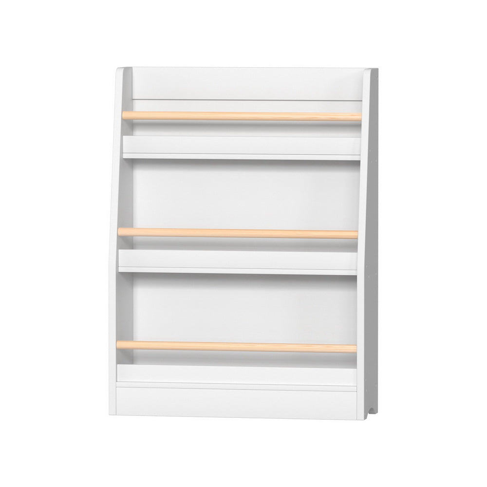 Keezi Kids 3-Tier Bookshelf | White