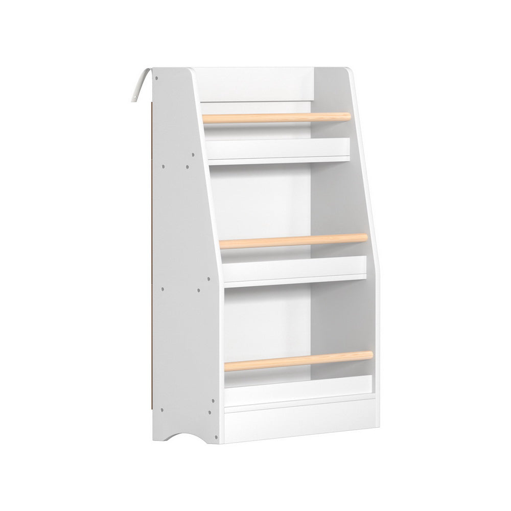 Keezi Kids 3-Tier Bookshelf | White