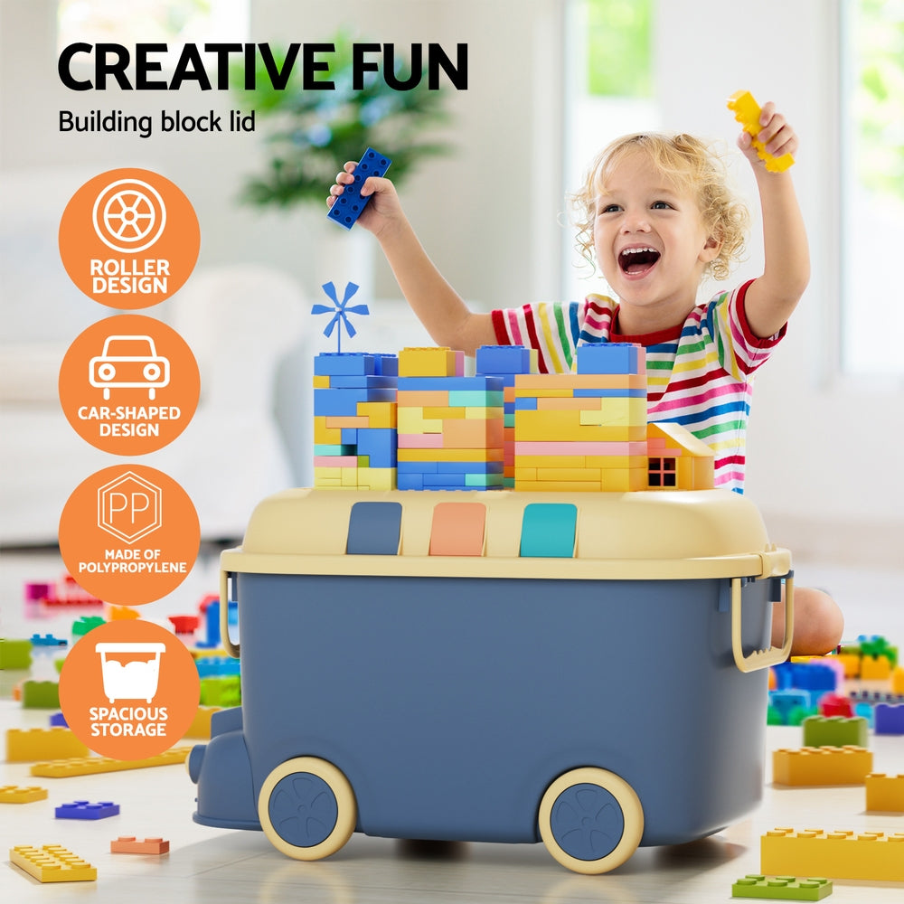 3-Piece Kids Car Storage Boxes
