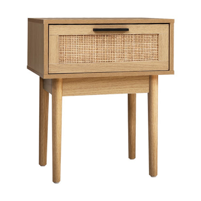 Rattan Bedside Table