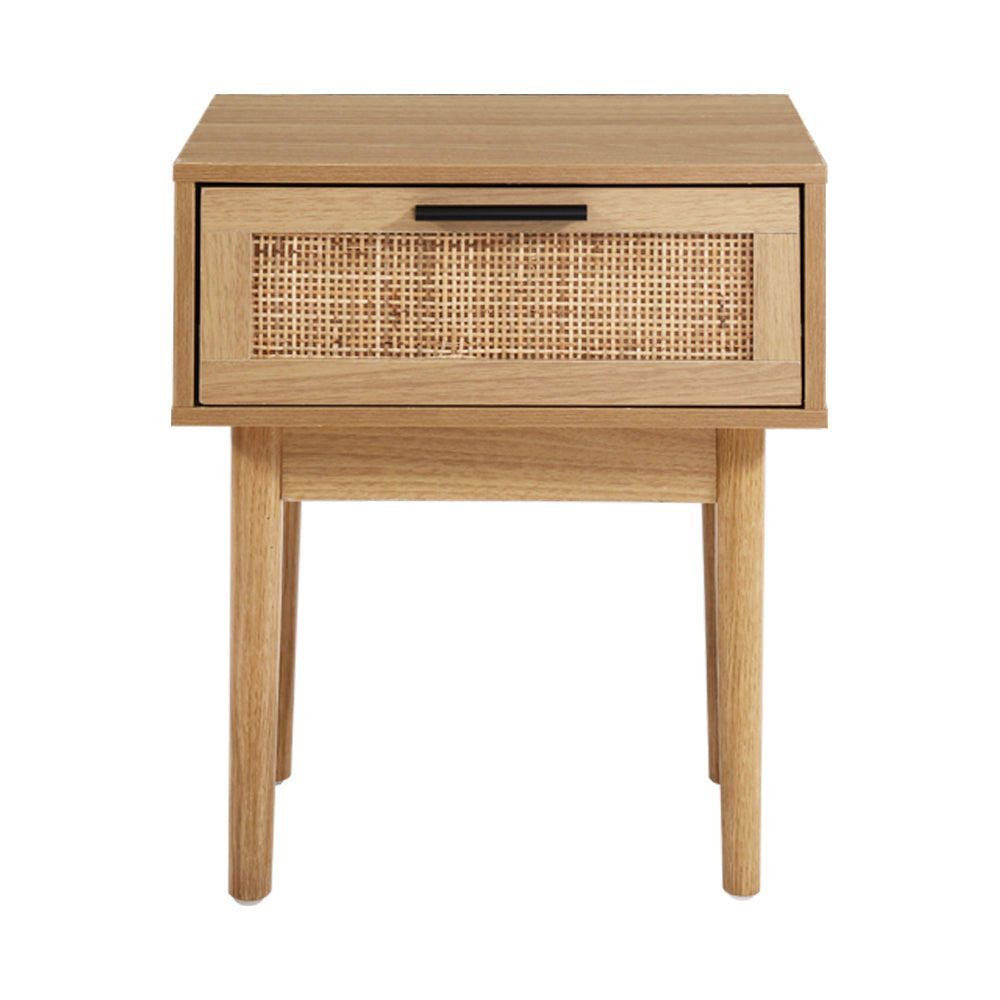 Rattan Bedside Table