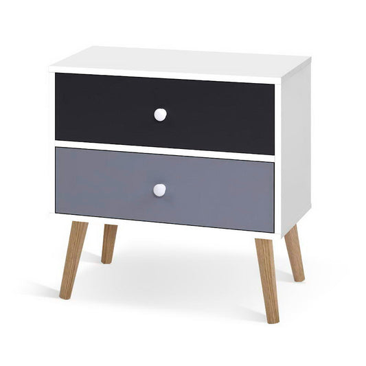 Artiss Two-Tone Bedside Table | Bonds