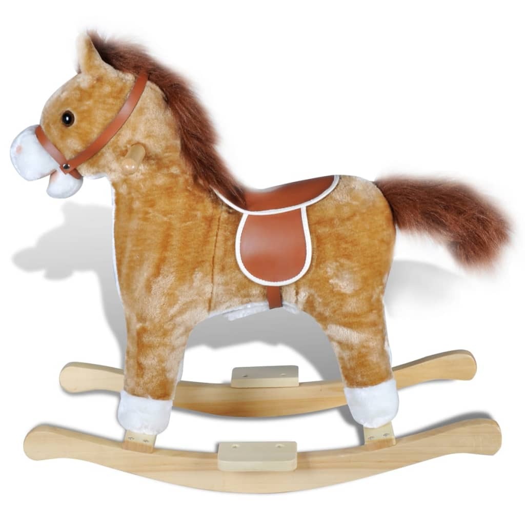 Ride On Rocking Horse - Brown