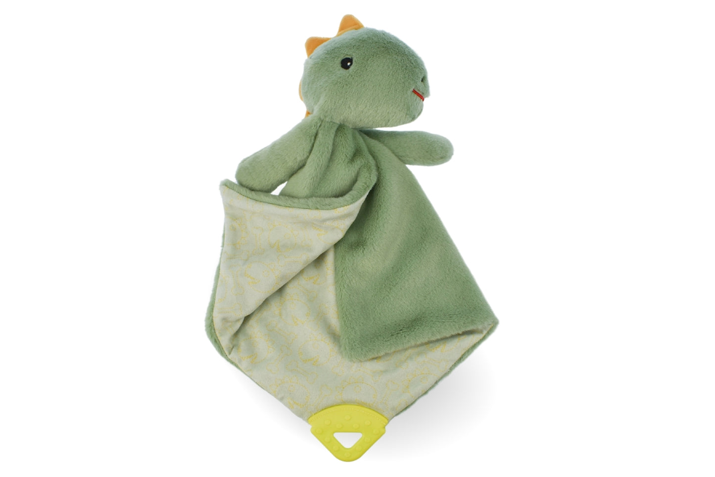 Minty Dinosaur Plush Cuddle Blanket