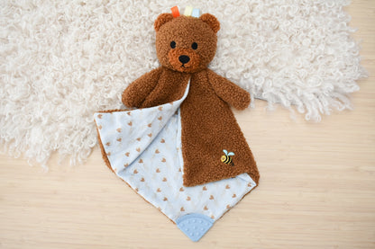 Maple Bear Plush Cuddle Blanket