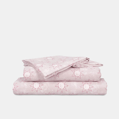 Pink Sun Sheet Set - Single