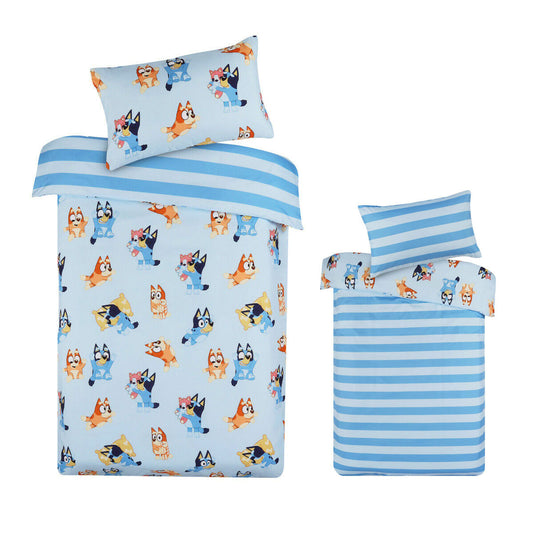 Bluey & Bingo Reversible Licensed Quilt Cover Set | Single