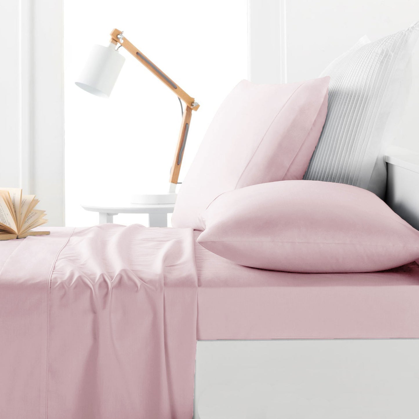 Kids Blush Pink Sheet Set | Single