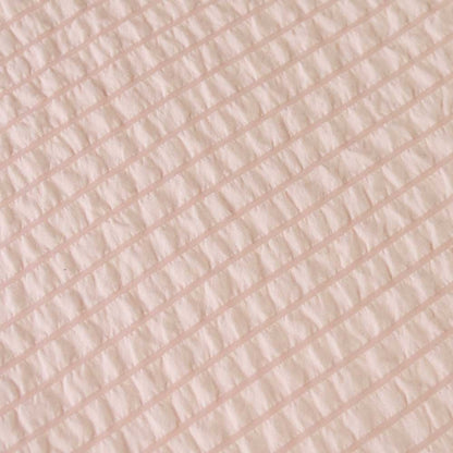 Ardor Blush Seersucker Stripe Quilt Cover Set | Double