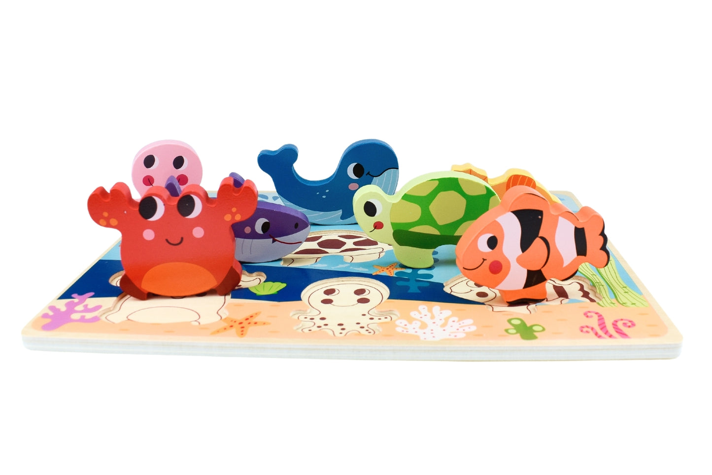 Wooden Chunky Puzzle | Marine