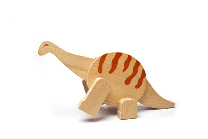 Wooden Dinosaur Set