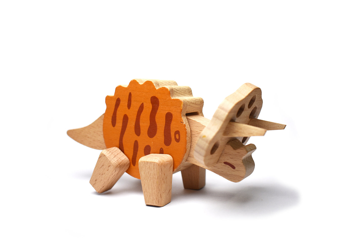 Wooden Dinosaur Set