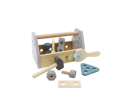 Wooden Construction Toolbox