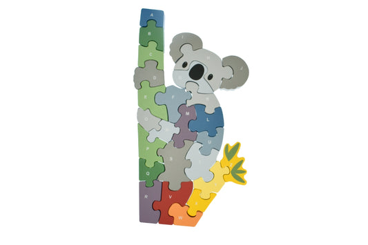 Wooden Koala A-Z Chunky Jigsaw Puzzle