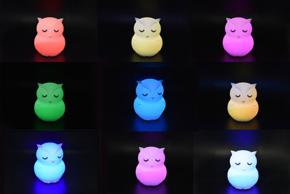 Kids Night Light - Blinky the Owl