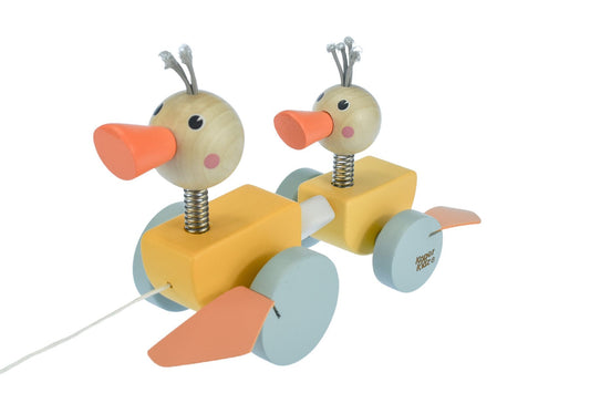 Pull Along Wooden Ducks